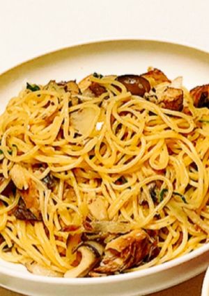 鯖缶de和風パスタ-レシピのメイン写真
