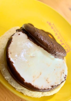 [朝食＊簡単]朝ごパンロッテのチョコパイ-レシピのメイン写真