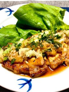 豚肉バターソテー*おろし香味だれ-レシピのメイン写真