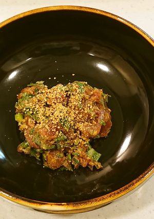 葱マヨソテーで作る”なめろう”⭐簡単時短-レシピのメイン写真
