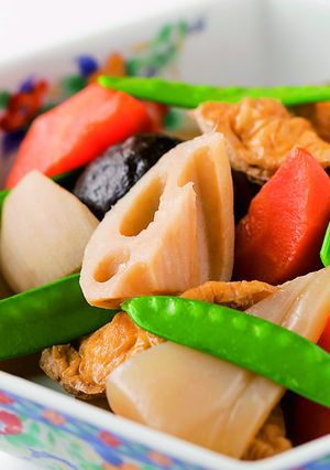 家庭の味！凍み大根入り煮物-レシピのメイン写真