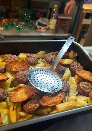 チーズ団子とポテトのオーブン焼き-レシピのメイン写真