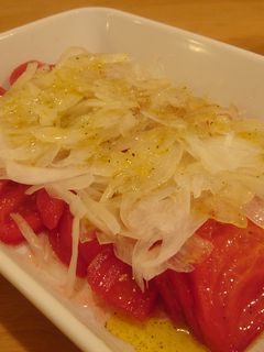 トマトと玉ねぎのサラダ-レシピのメイン写真
