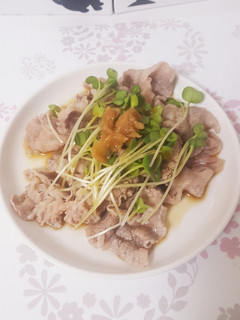 豚肉のごま梅あわせ-レシピのメイン写真