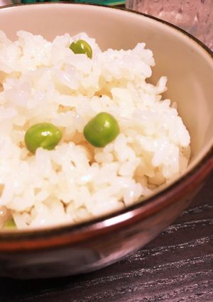 グリンピースごはん-レシピのメイン写真