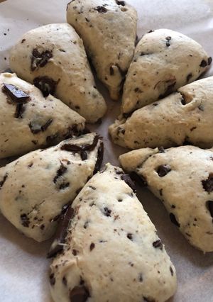 バターなしチョコチャンクスコーン-レシピのメイン写真