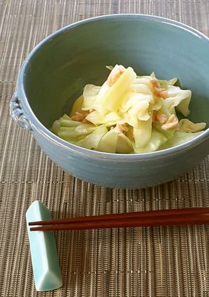 【野菜ソムリエ】春キャベツの納豆和え-レシピのメイン写真