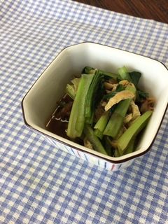 小松菜のかんたん煮びたし-レシピのメイン写真