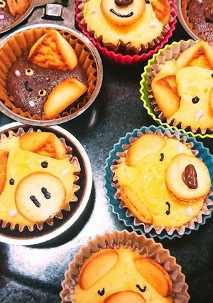 わんちゃんマフィン-レシピのメイン写真