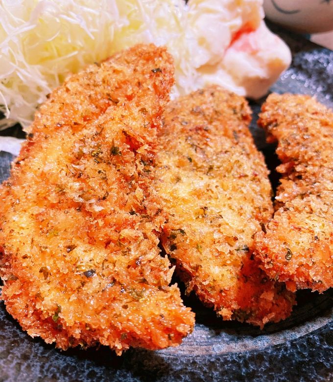 磯が香る♫鶏ささみフライ♡♡-レシピのメイン写真