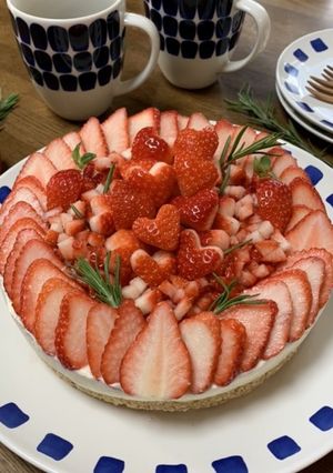 レモン果汁で簡単レアチーズケーキ^ ^-レシピのメイン写真