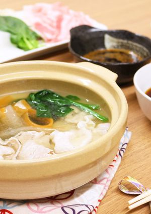 しゃぶしゃぶ鍋にぴったり！みそ生姜ぽん酢-レシピのメイン写真