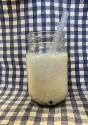 冷凍タピオカで簡単!!黒糖ミルク-レシピのメイン写真