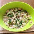 セロリの葉のツナ醤油