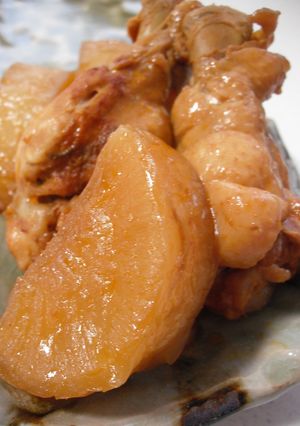 鶏肉と大根のピリ辛煮（圧力鍋使用）-レシピのメイン写真