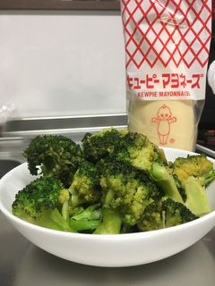 ブロッコリーのガーリックマヨソテー-レシピのメイン写真