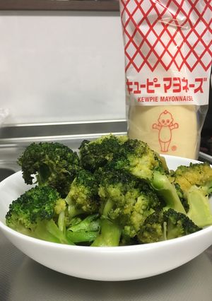 ブロッコリーのガーリックマヨソテー-レシピのメイン写真