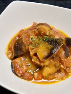 トマトとなすの炒め煮-レシピのメイン写真