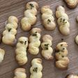 爽やかレモンアイシングの絞り出しクッキー