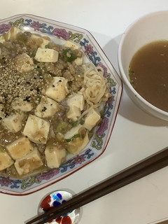 サッポロ一番ごま味ラーメンで作る麻婆麺-レシピのメイン写真