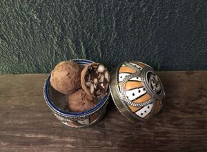 グリーンバナナの粉とココアで作るチョコ-レシピのメイン写真