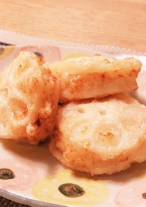 子供も喜ぶ！レンコンのはさみ揚げ-レシピのメイン写真