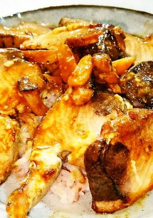 カツオのたたき焼き丼。-レシピのメイン写真