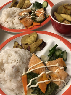 鮭追いマヨソテー-レシピのメイン写真