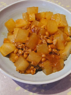 納豆麻婆大根-レシピのメイン写真