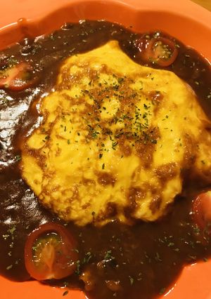 レトルト●はちみつ玉子焼きカレー-レシピのメイン写真