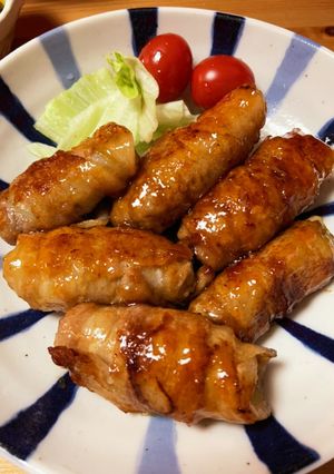 豚肉のネギと大葉巻き-レシピのメイン写真