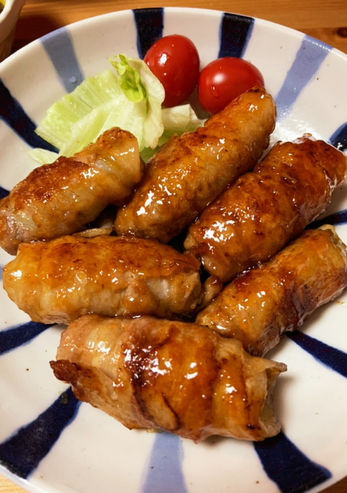 豚肉のネギと大葉巻き-レシピのメイン写真