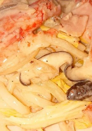 豆乳うどん(*^^*)！-レシピのメイン写真