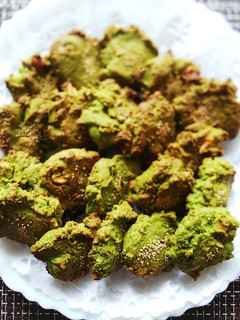 抹茶とミックスナッツのクッキー-レシピのメイン写真