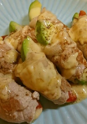 アボカドの豚肉巻き-レシピのメイン写真