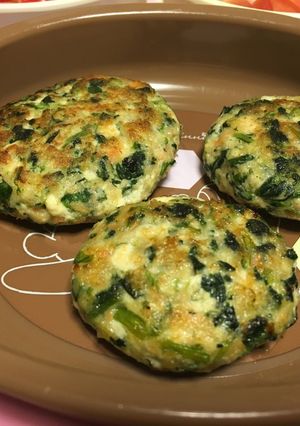 1歳半の幼児食!野菜入り豆腐ハンバーグ☆-レシピのメイン写真