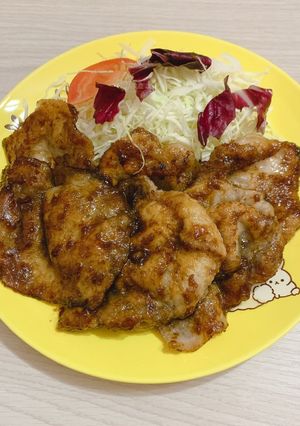 家庭の味！豚肉の生姜焼き-レシピのメイン写真