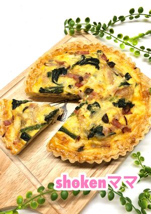 空焼きでサクッ♪ほうれん草のキッシュ-レシピのメイン写真