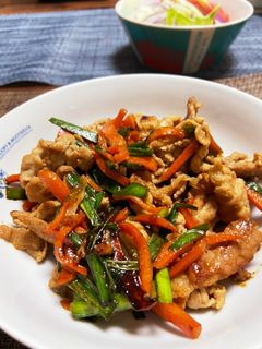 豚肉とニラの炒め物-レシピのメイン写真