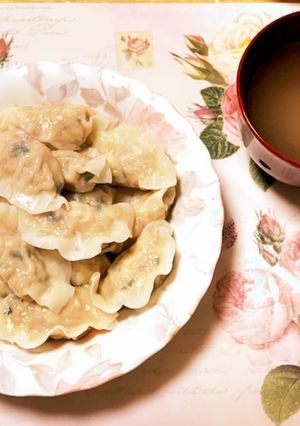 ♡ツルッと水餃子♡鰹だしつけ水餃子♡-レシピのメイン写真