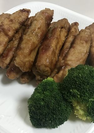 蓮根の豚肉巻き-レシピのメイン写真