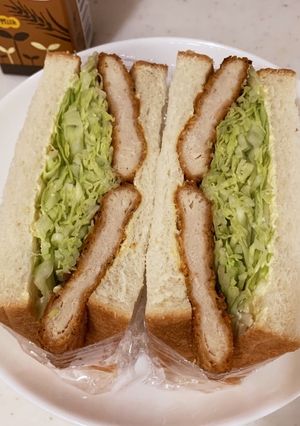 栄養バランス◎簡単♪チキンサンドイッチ-レシピのメイン写真