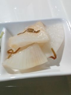 大根と塩昆布の漬け物。簡単!-レシピのメイン写真