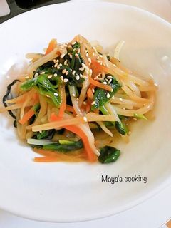 コクうま!もやしとほうれん草のナムル-レシピのメイン写真