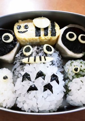 トトロ弁当-レシピのメイン写真