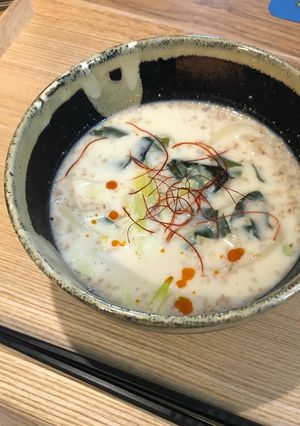 ごま豆乳うどん-レシピのメイン写真