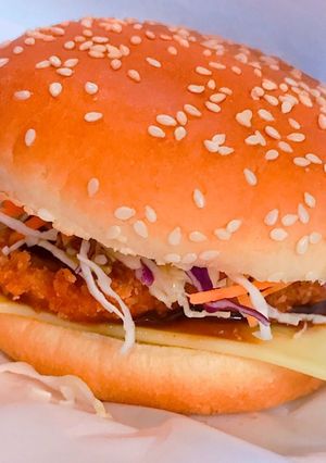 簡単✨挟んだだけ♪チキンフィレオバーガー-レシピのメイン写真