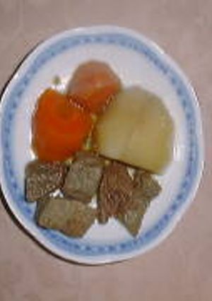カブの牛肉よせ(煮物です)-レシピのメイン写真