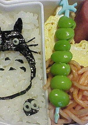 園児　お弁当★トトロ☆キャラ弁-レシピのメイン写真