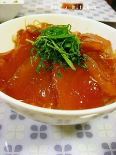 マグロの漬け丼-レシピのメイン写真